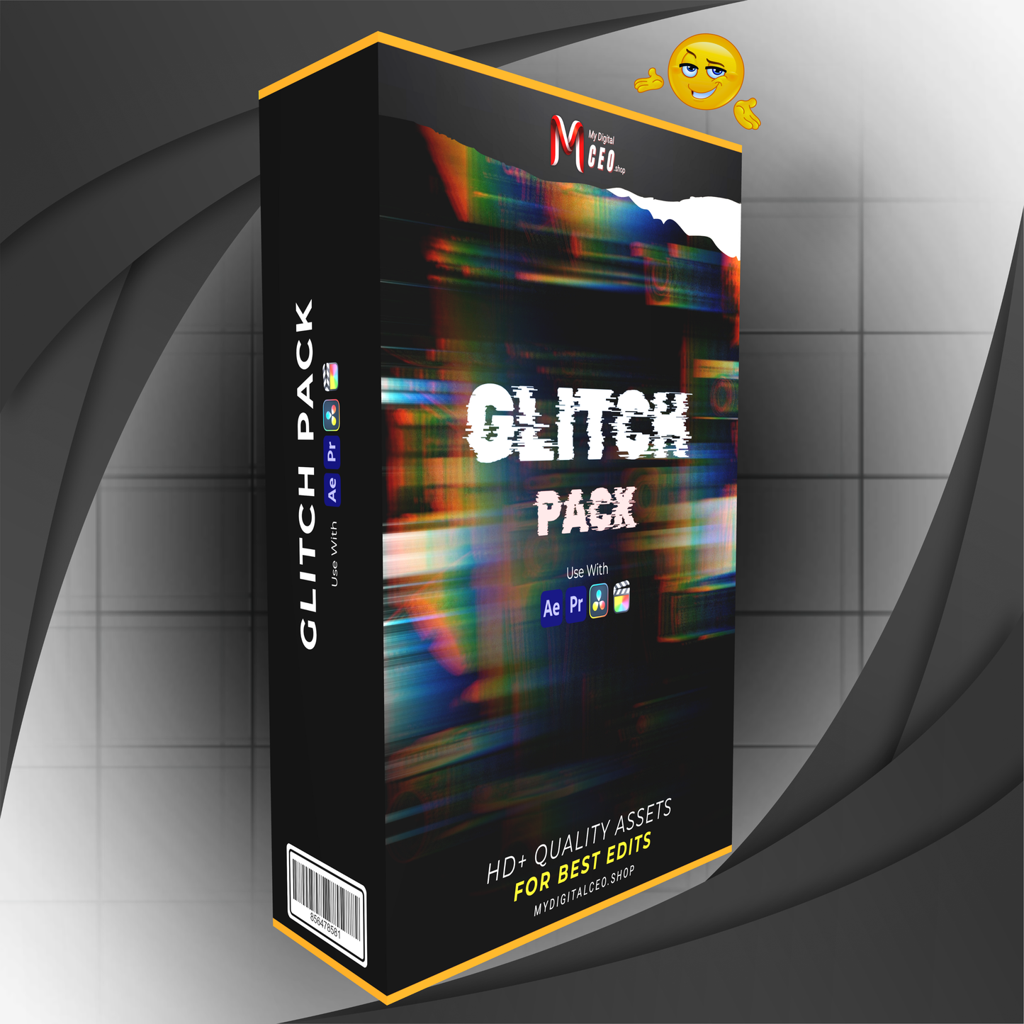 Dynamic Glitch Video Effects Pack