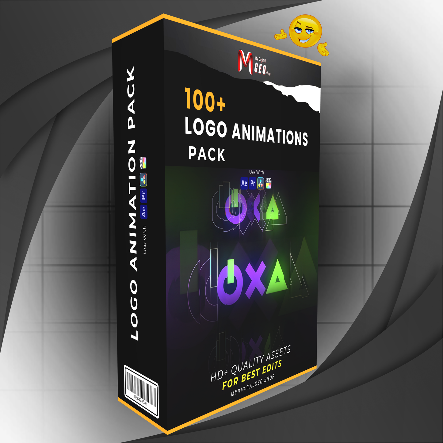 100+ Logo Animation Templates & Effects Pack