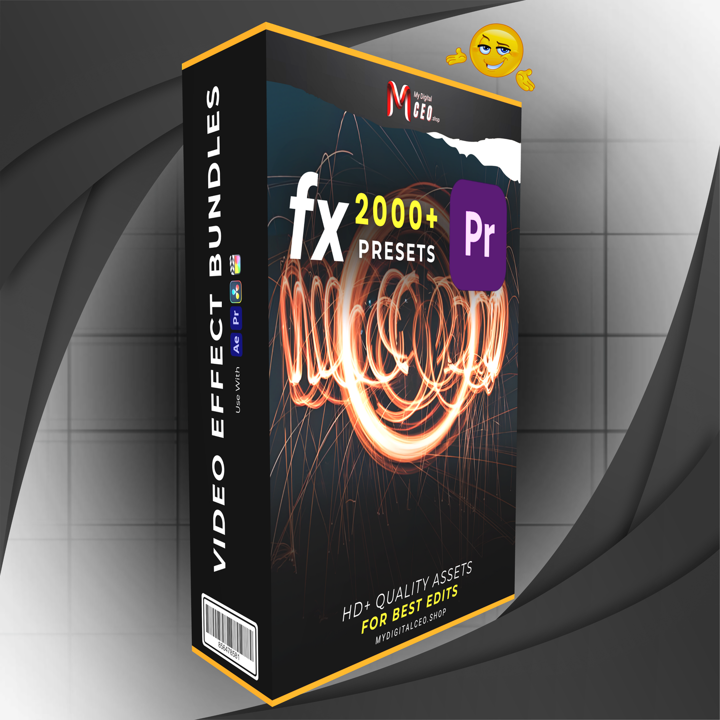 2000+ Premiere Pro Effects Presets Bundle