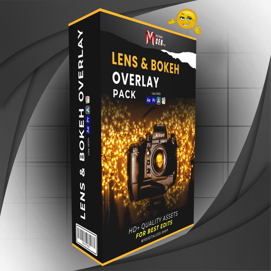 Lens & Bokeh Light Overlay Pack