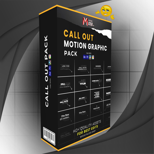 Call Out Motion Graphic Animation Pack