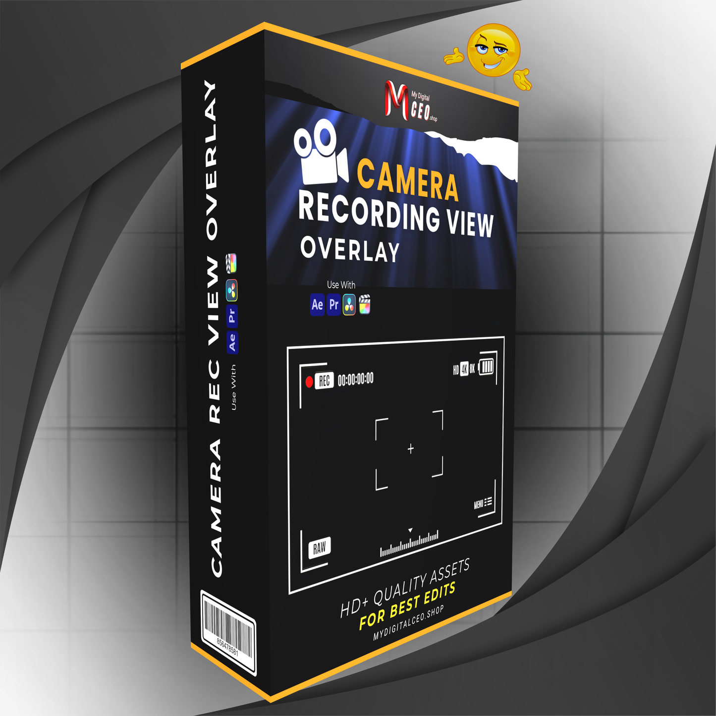 Camera Recording View Overlay Pack