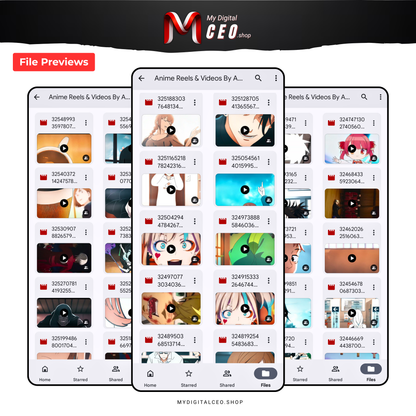 Viral 1200+ Anime Reels Clips Bundle for Instagram, TikTok & YouTube Shorts